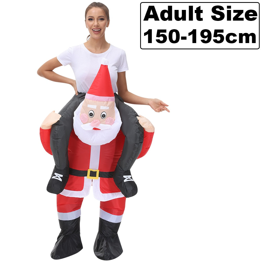 HOT Anime Dinosaur Inflatable Costume Party Mascot Alien Costumes Suit Disfraz Cosplay Halloween Costumes For Adult Kids Dress