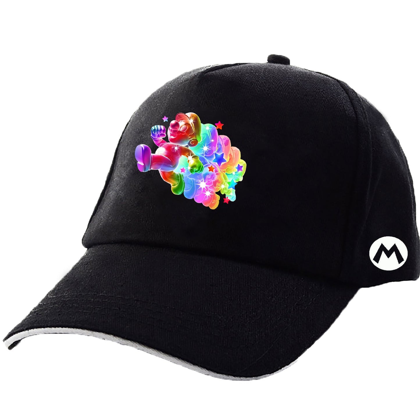 Classic Super Mario Baseball Cap Cartoon Anime Game Character Embroidery Logo Cap Cosplay Halloween Christmas Birthday Gift