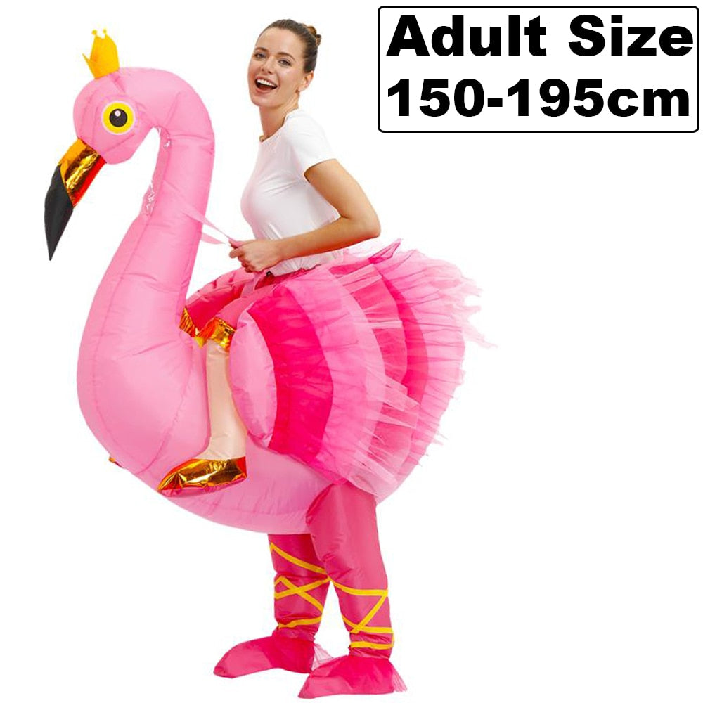 HOT Anime Dinosaur Inflatable Costume Party Mascot Alien Costumes Suit Disfraz Cosplay Halloween Costumes For Adult Kids Dress