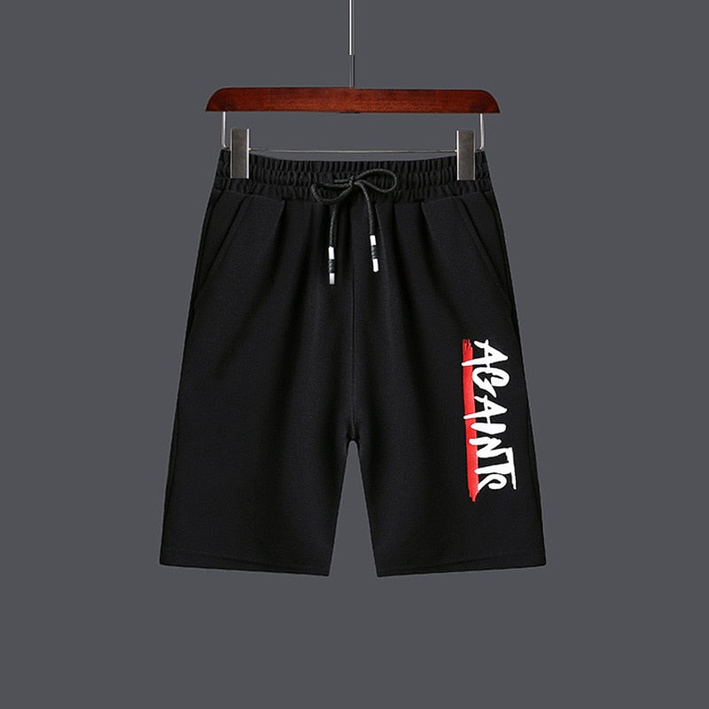 Men's Tracksuit Summer Clothes Sportswear Two Piece Set T Shirt Shorts Brand Track Clothing Male Sweatsuit Sports Suits Husband