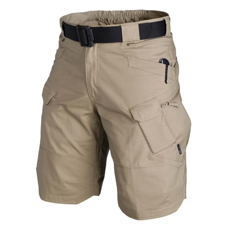 Summer Men Cargo Shorts Tactical Short Pants Waterproof Quick Dry Multi-pocket Shorts Men's Outdoor Clothes Hunting Fishing