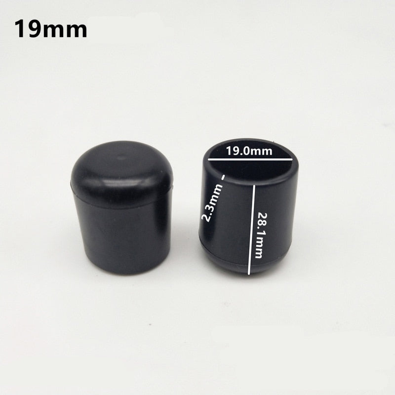 16Pcs Rubber Chair Leg Tips Caps Furniture Foot Table End Cap Covers Floor Protector for Indoor Home Outdoor Patio Garden Office