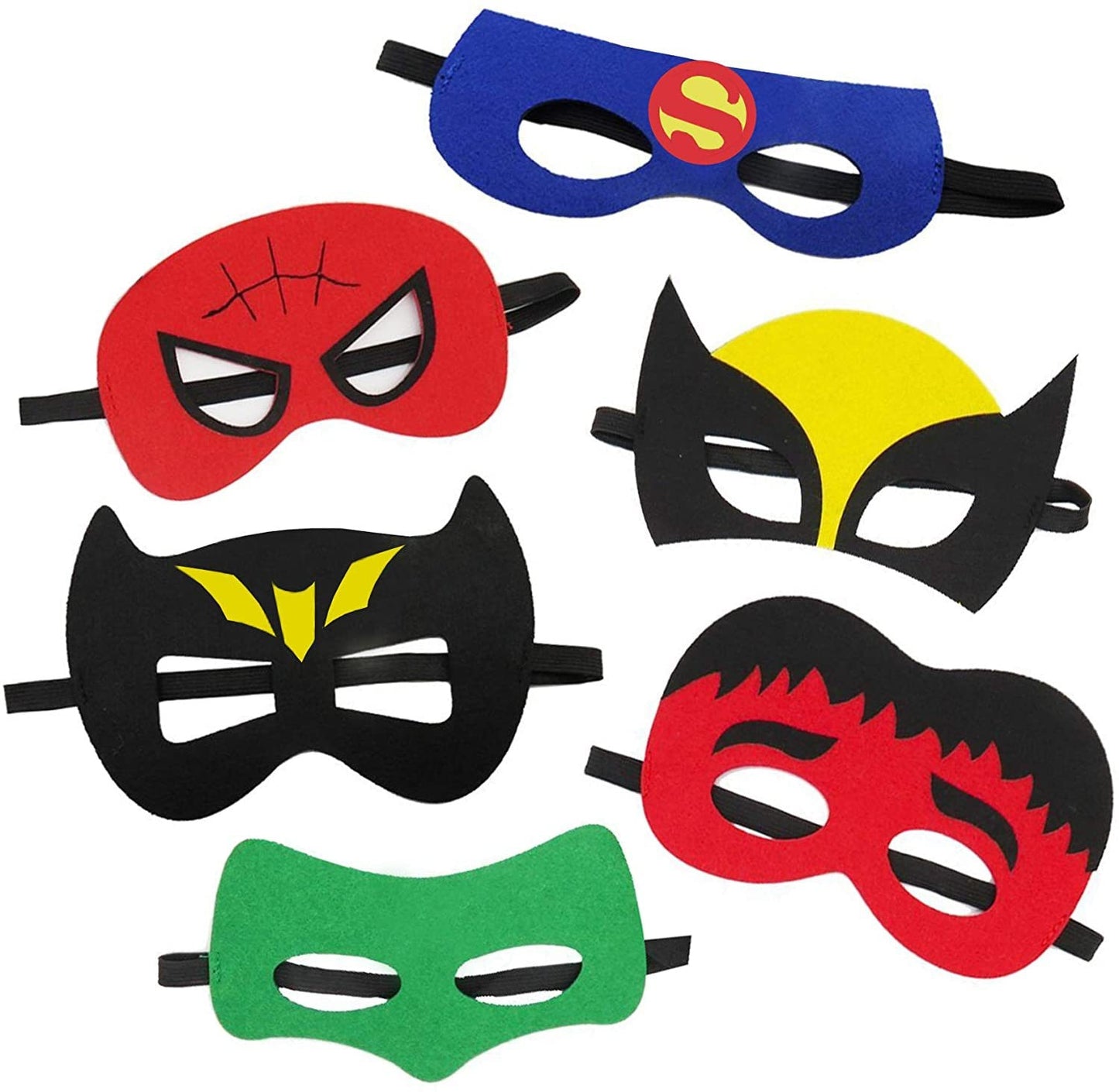 Mavel Spiderman Halloween Masks Children's Anime Figure Spider-Man Birthday Party Dress Up Cosplay Superhero Mask Prop Kids Toys