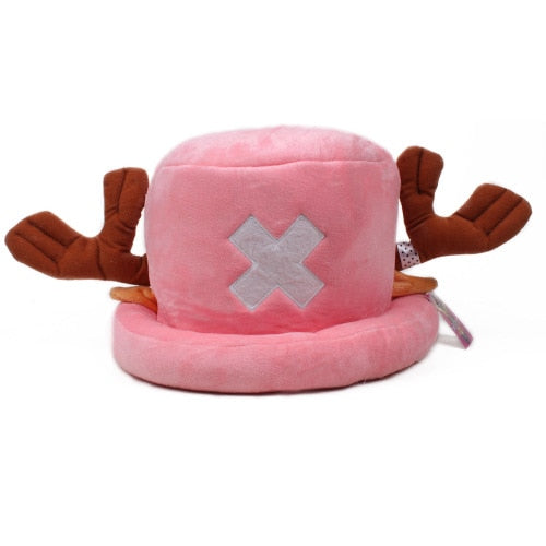 Cute Japanese Anime Hat Cap Tony Chopper Cosplay Plush Cap Hat Halloween Cartoon Hats & Caps JHD10020