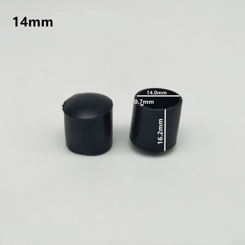 16Pcs Rubber Chair Leg Tips Caps Furniture Foot Table End Cap Covers Floor Protector for Indoor Home Outdoor Patio Garden Office