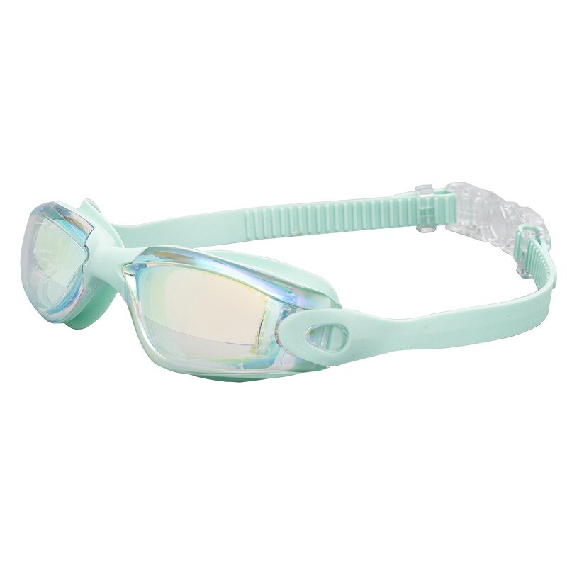 Professional Adult Swim Goggles Waterproof Fog-proof Racing Goggles Men Women Cool Silver Plated Swimming Equip Wholesale
