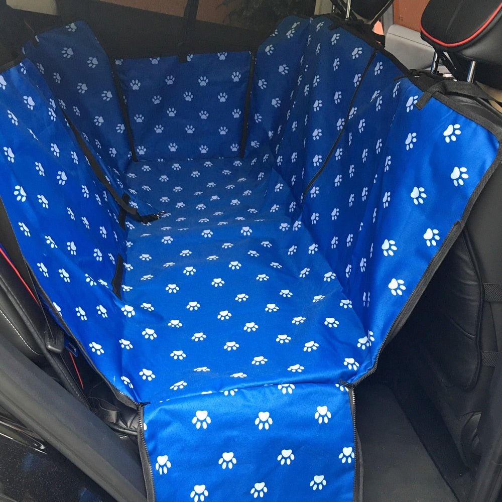 Pet Carrier For Dogs Waterproof Rear Back Carrying Dog Car Seat Cover Hammock Mats Transportin Perro  coche autostoel hond auto
