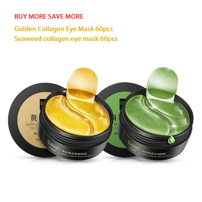 Skincare Products 24K Gold Hyaluronic Acid Eye Mask Remove Dark Eye Circles Collagen Eye Patches Korean Face Care Product