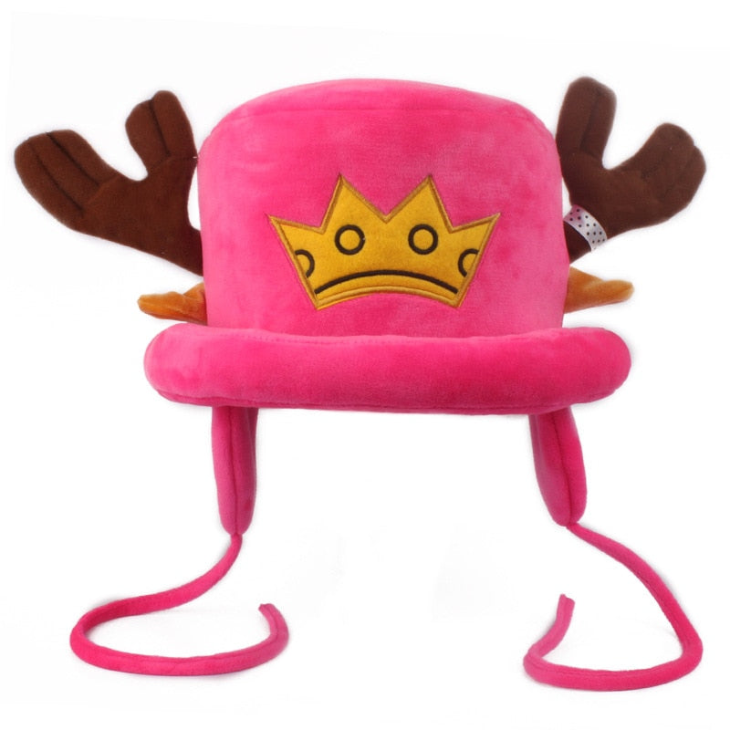Cute Japanese Anime Hat Cap Tony Chopper Cosplay Plush Cap Hat Halloween Cartoon Hats & Caps JHD10020