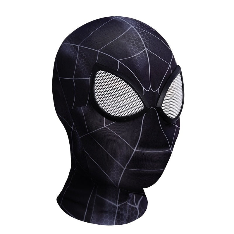 Adult Spiderman Mask Peter Parker Miles Morales Raimi Superhero Cosplay Costume Masks Lens Prop Face Mask Halloween