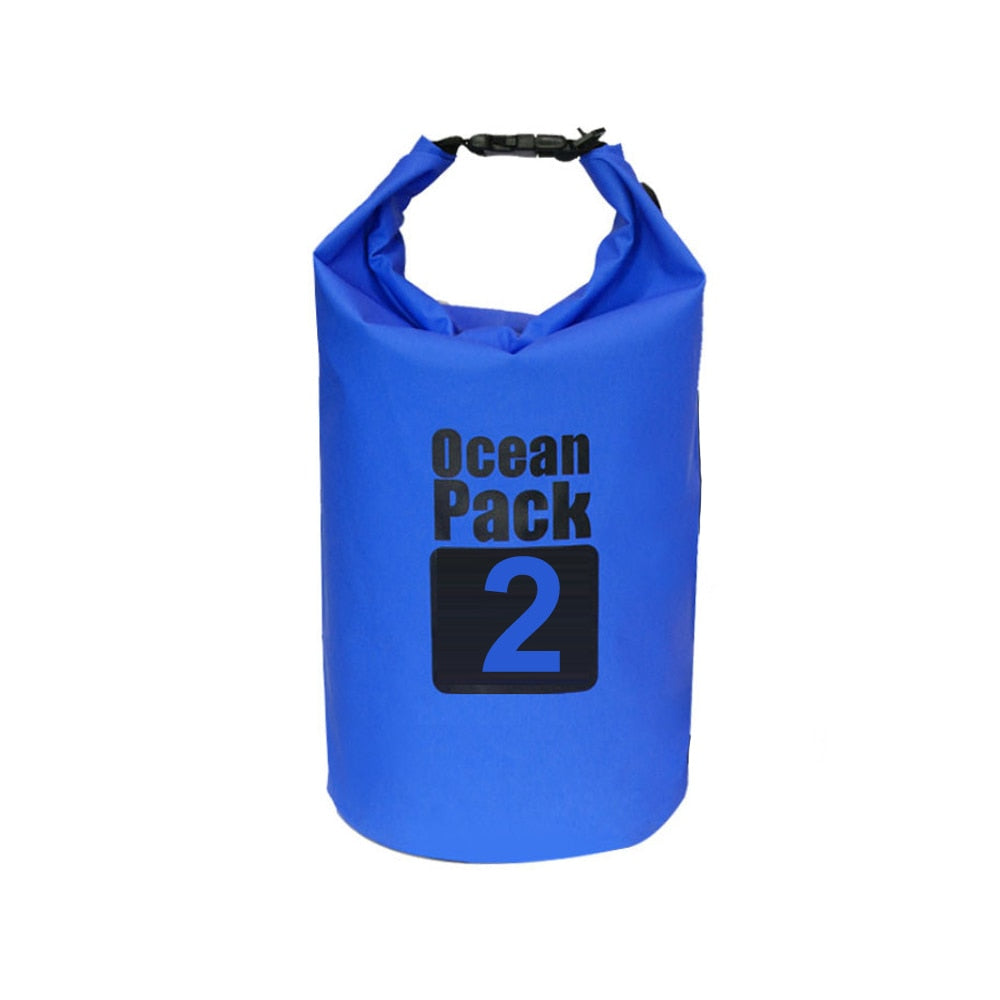 2L Waterproof Water Resistant Dry Bag Sack Storage Pack Pouch Swimming Outdoor Kayaking Canoeing River Trekking Boating