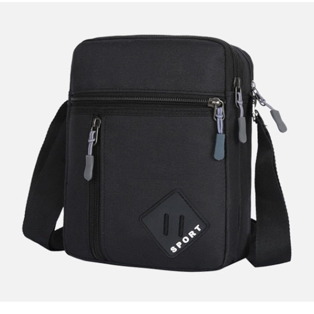 Casual Men's Chest Bag Business Shoulder Bag Messenger Bag Nylon Canvas Fashion Waist Bag Outdoor Sports Brand Shoulder Bag