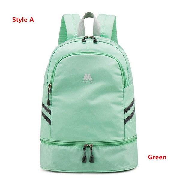 Multifunction Backpack Women's Yoga Swim Sports Fitness Organizer Pouch Waterproof Travel Clothes Shoes Ipad Storage Accessories