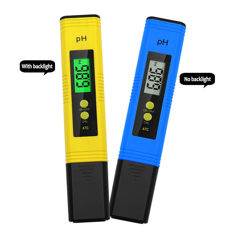 PH Meter 0.01 High Precision for Water Quality Tester with 0-14 Measurement Range Suitable Aquarium Swimming Pool