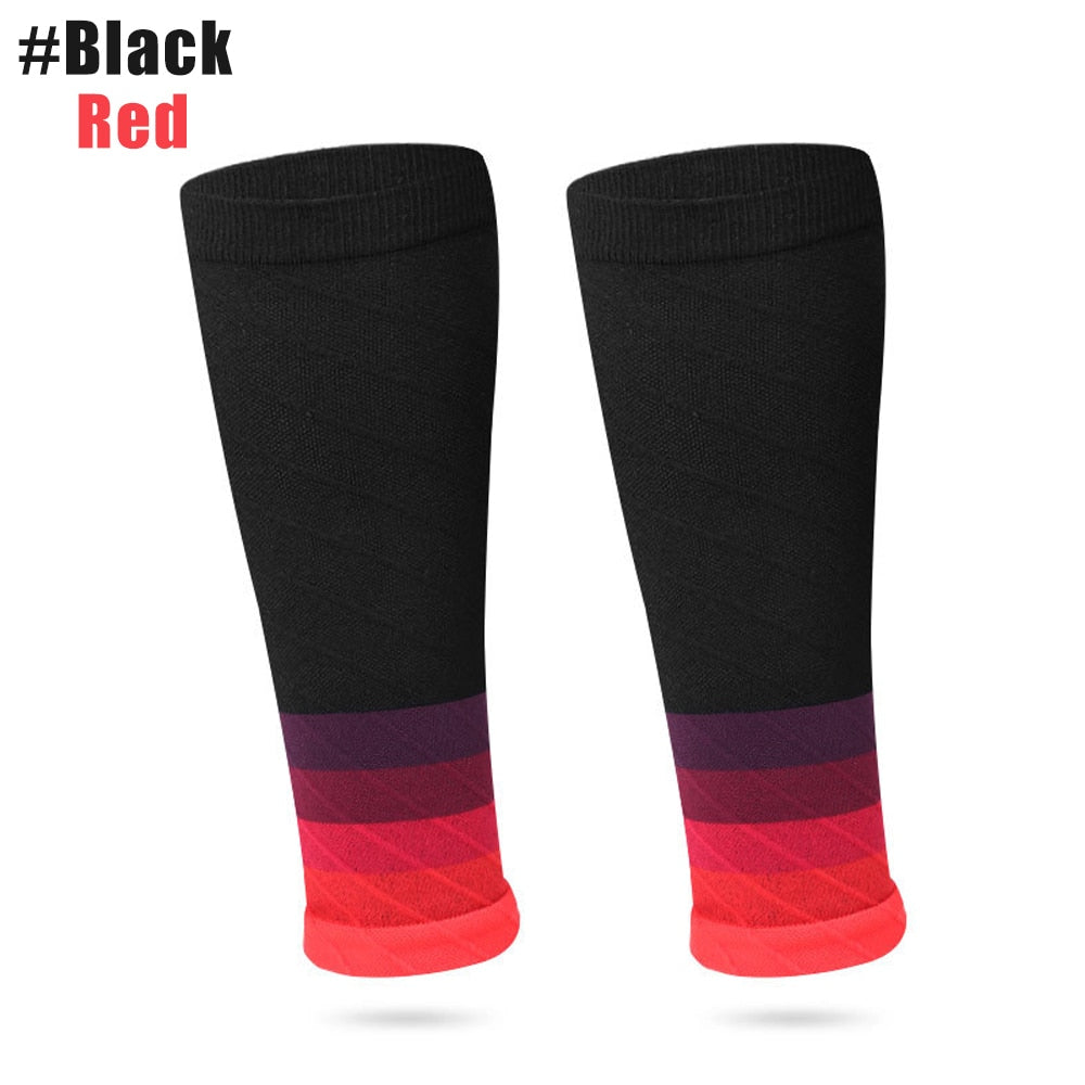 1Pair Calf Compression Sleeves Running Leg Compression Sleeve 20-30mmHg Compression Socks for Shin Splint For Men Women