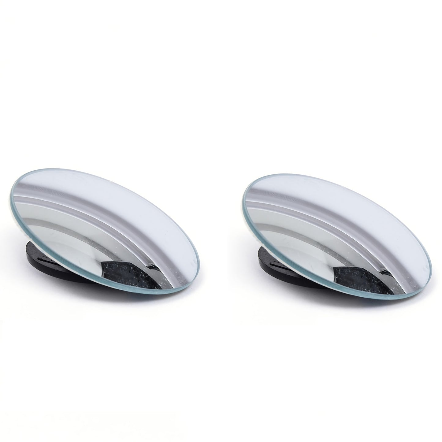 2pcs Car Blind Spot Mirror Frameless Auxiliary Rearview Mirror Auto Motorcycle Universal Wide Angle Adjustable Small Mirrors