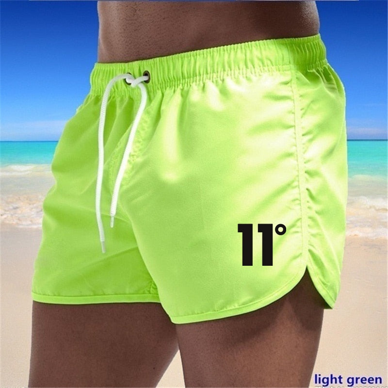 Mens Swimwear Brief Quick Dry Beach Shorts Sexy Swimsuit Summer Swimming Trunks For Bathing Casual Pants Sunga Surf Volleybal