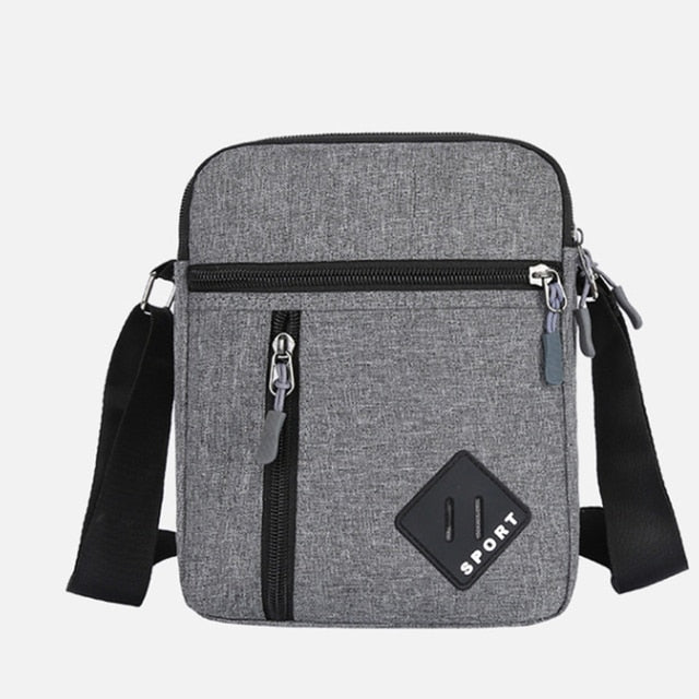 Casual Men's Chest Bag Business Shoulder Bag Messenger Bag Nylon Canvas Fashion Waist Bag Outdoor Sports Brand Shoulder Bag