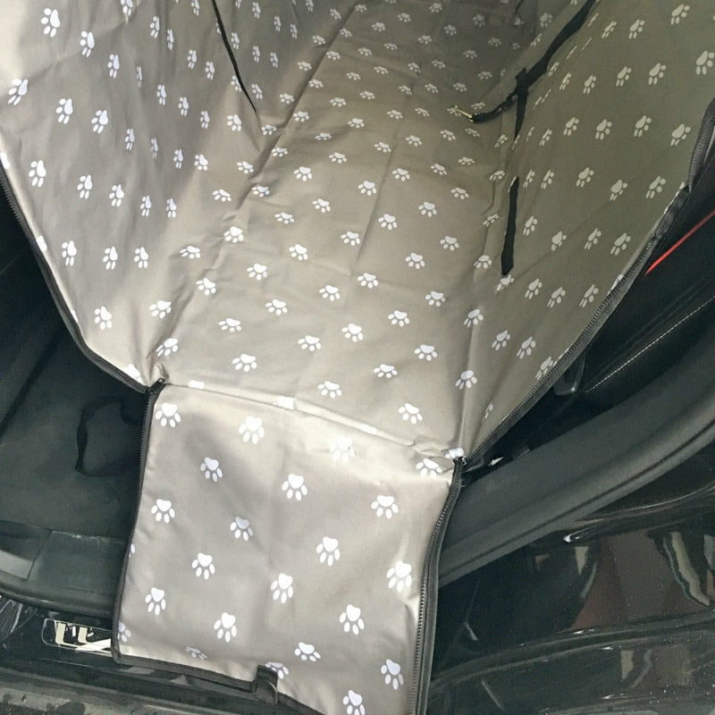 Pet Carrier For Dogs Waterproof Rear Back Carrying Dog Car Seat Cover Hammock Mats Transportin Perro  coche autostoel hond auto