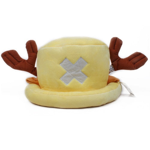 Cute Japanese Anime Hat Cap Tony Chopper Cosplay Plush Cap Hat Halloween Cartoon Hats & Caps JHD10020