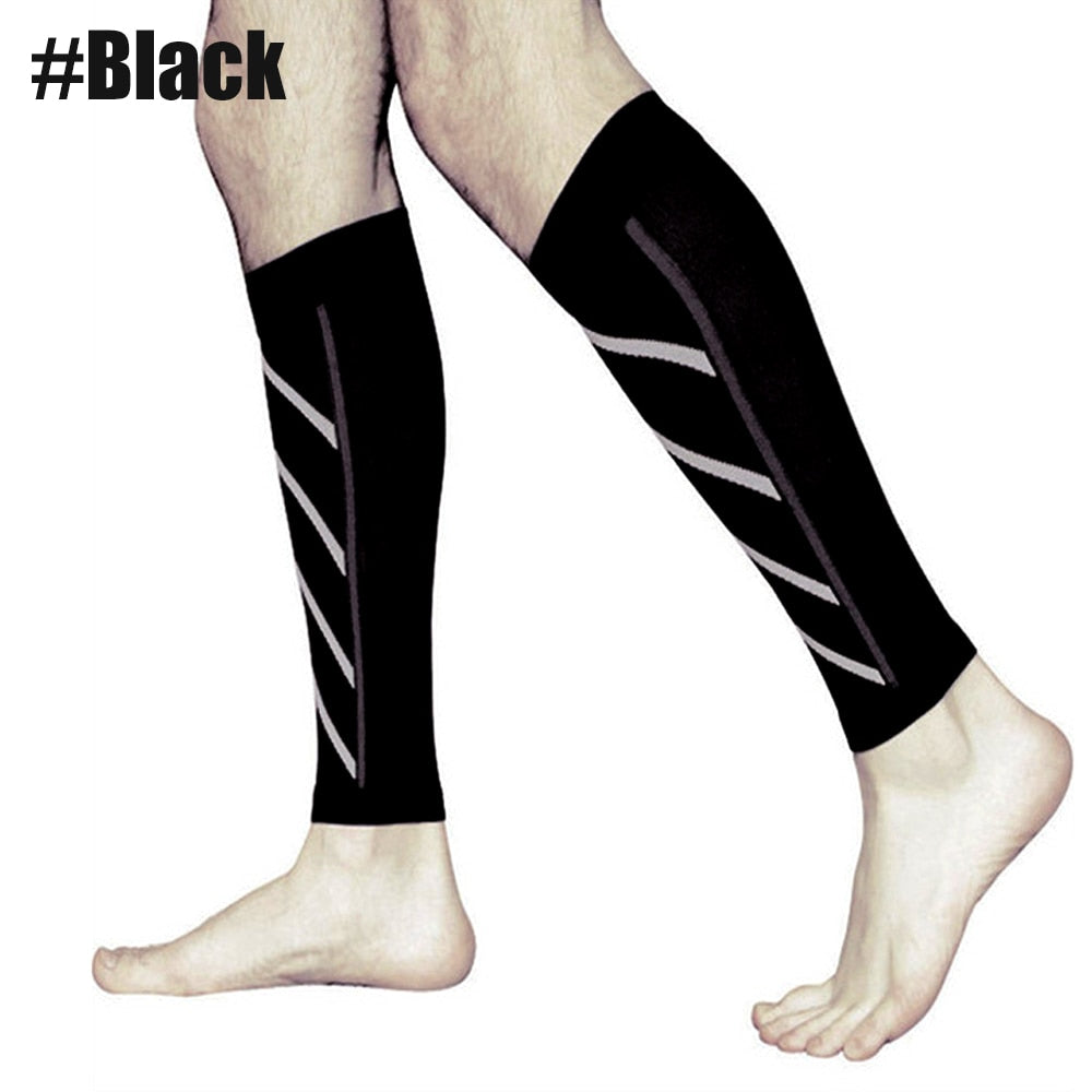 1Pair Calf Compression Sleeves Running Leg Compression Sleeve 20-30mmHg Compression Socks for Shin Splint For Men Women