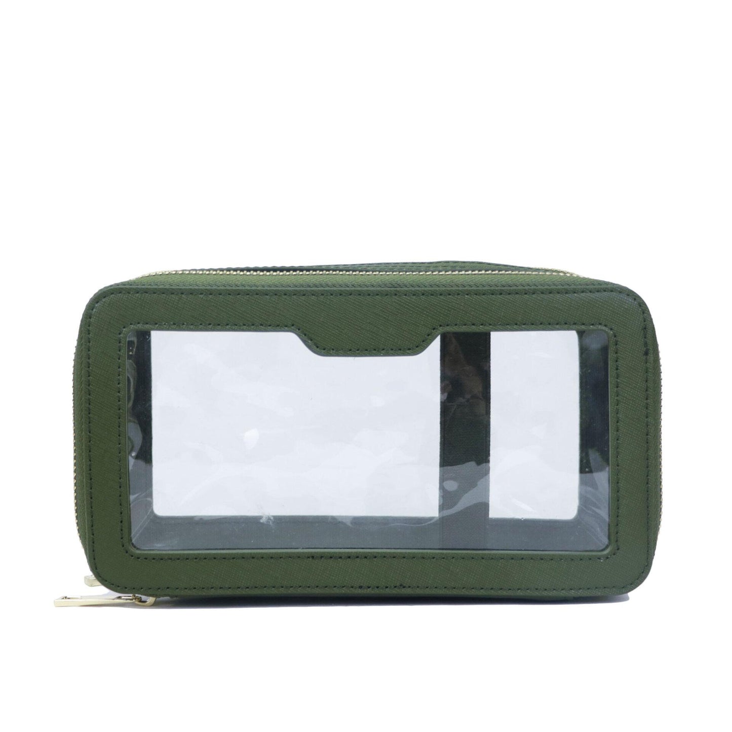 Customized Genuine Leather Travel Cosmetic Bag Fashion Waterproof Toiletry Bag New Makeup Storage Bag Clear Pvc Cosmetic Bag