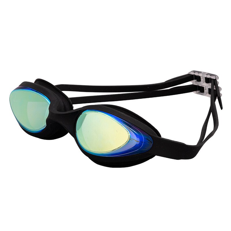 Professional Adult Swim Goggles Waterproof Fog-proof Racing Goggles Men Women Cool Silver Plated Swimming Equip Wholesale