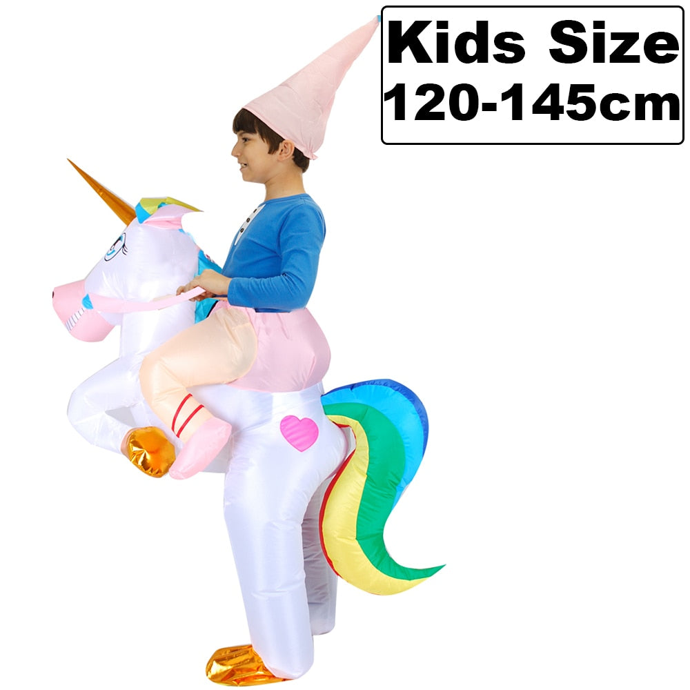 HOT Anime Dinosaur Inflatable Costume Party Mascot Alien Costumes Suit Disfraz Cosplay Halloween Costumes For Adult Kids Dress