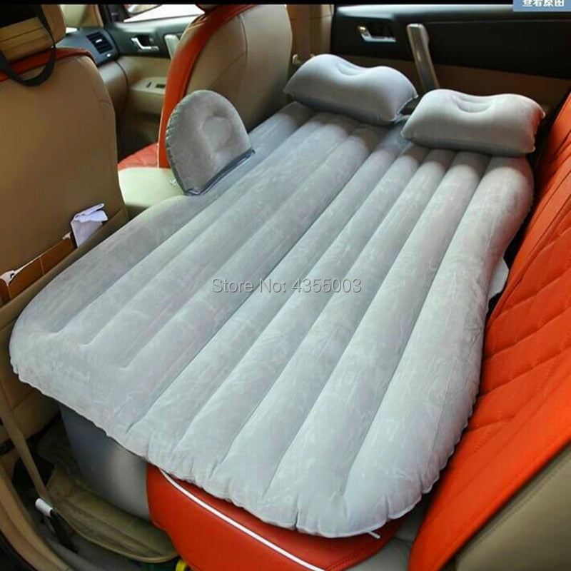 Car Travel Bed Automotive Air Inflatable Mattress Camping Sofa Rear Seat Rest Cushion Sleeping Pad Universal inflable coche