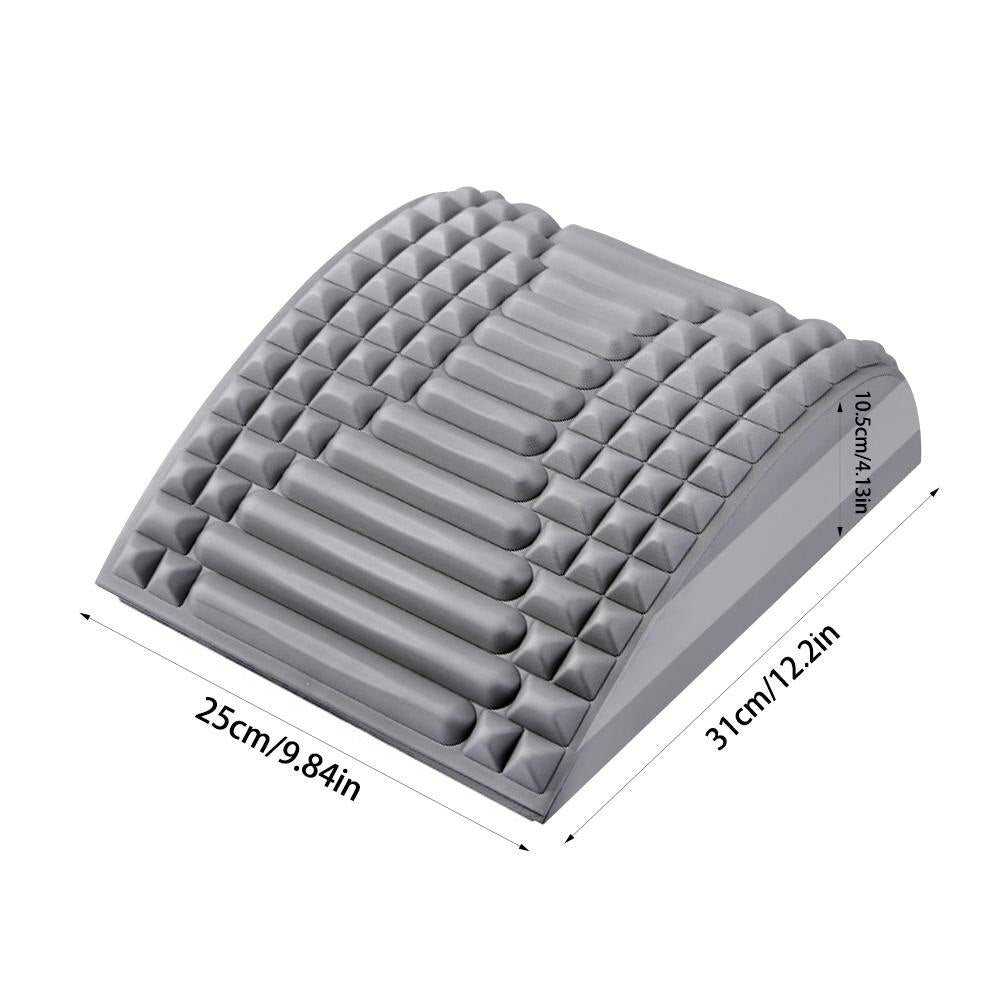 Multifunctional Neck Back Stretcher Relax Muscles Relieve Back Pain Pressure Back Stretch Pillow Lumbar Back Support Massager
