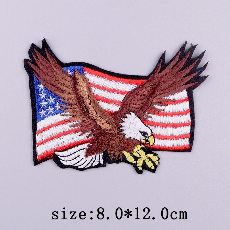 Horror Punk Embroidery Patch Iron On Patches For Clothing Embroidered Patches For Clothes Movie Role Fusible Patch Sticker Badge