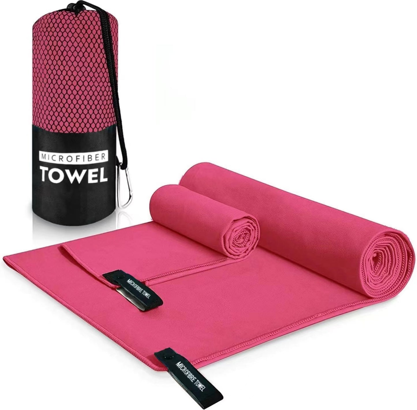 Quick Drying Microfiber Towel for Sport Super Absorbent Bath Beach Towel Portable Gym Towel for Swimming Running Yoga Golf Towel