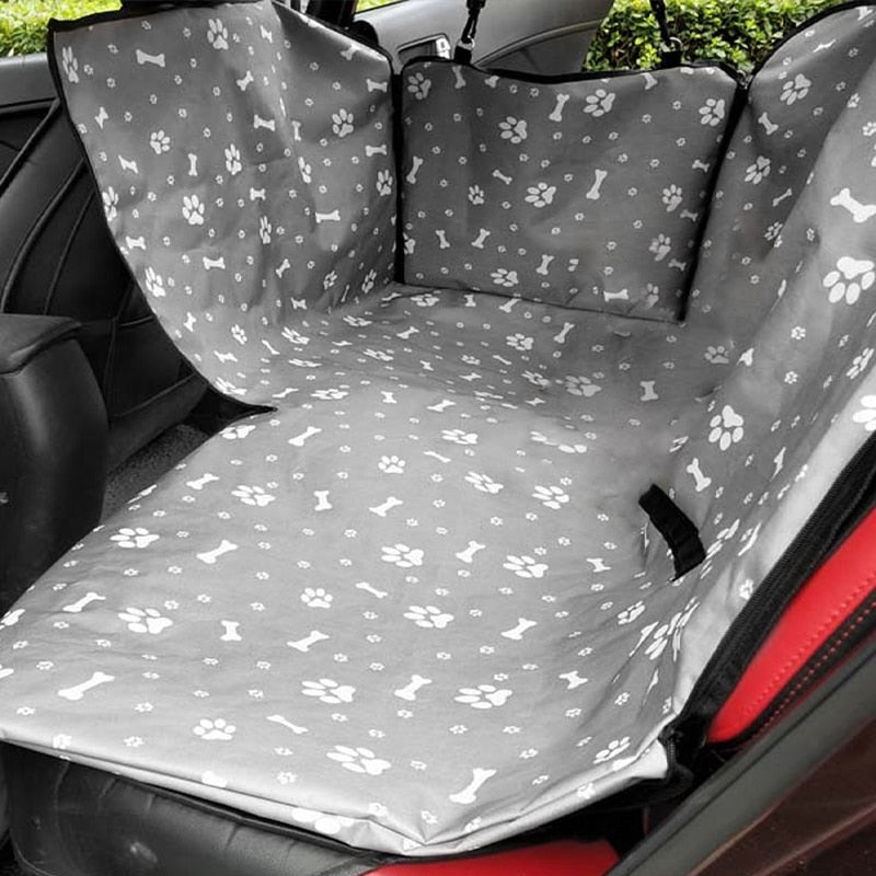 Pet Carrier For Dogs Waterproof Rear Back Carrying Dog Car Seat Cover Hammock Mats Transportin Perro  coche autostoel hond auto