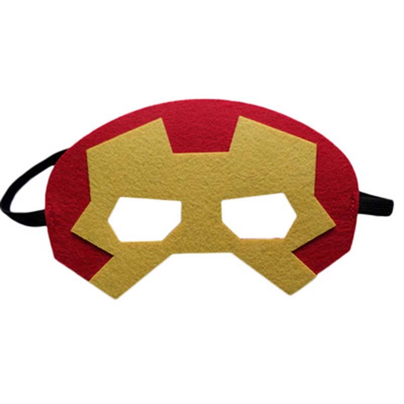 Christmas Superhero Mask Cosplay Halloween Kids Adult Carnival Party Masks Props Children's Birthday Felt Masks Masquerade Gifts