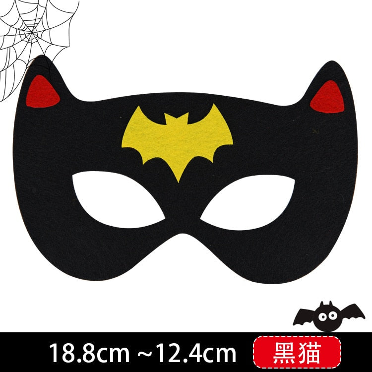 Mavel Spiderman Halloween Masks Children's Anime Figure Spider-Man Birthday Party Dress Up Cosplay Superhero Mask Prop Kids Toys