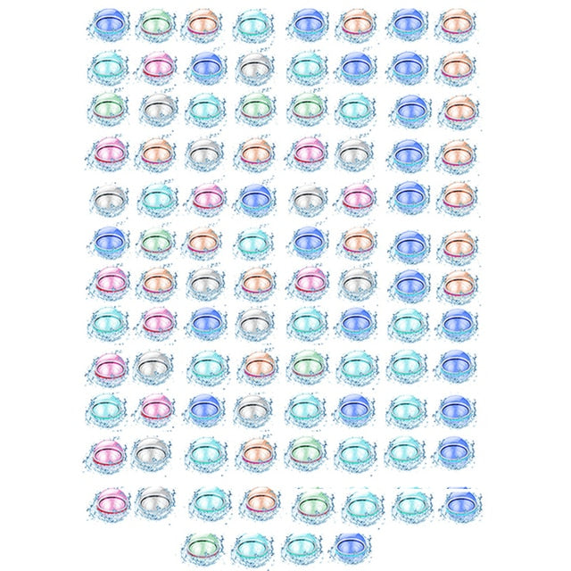 Magnetic Reusable Water Balloons Refillable Water Balloon Quick Fill Self Sealing Water Bomb Splash Balls for Kids Swimming Pool