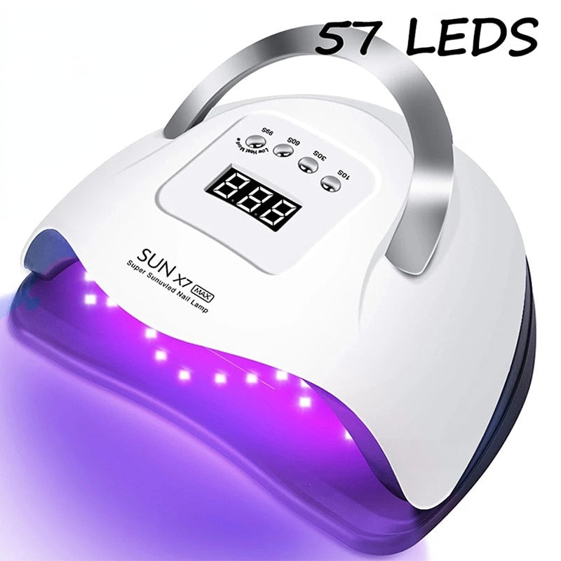 66LEDs Nail Dryer UV LED Nail Lamp for Curing All Gel Nail Polish With Motion Sensing Professional Manicure Salon Tool Equipment