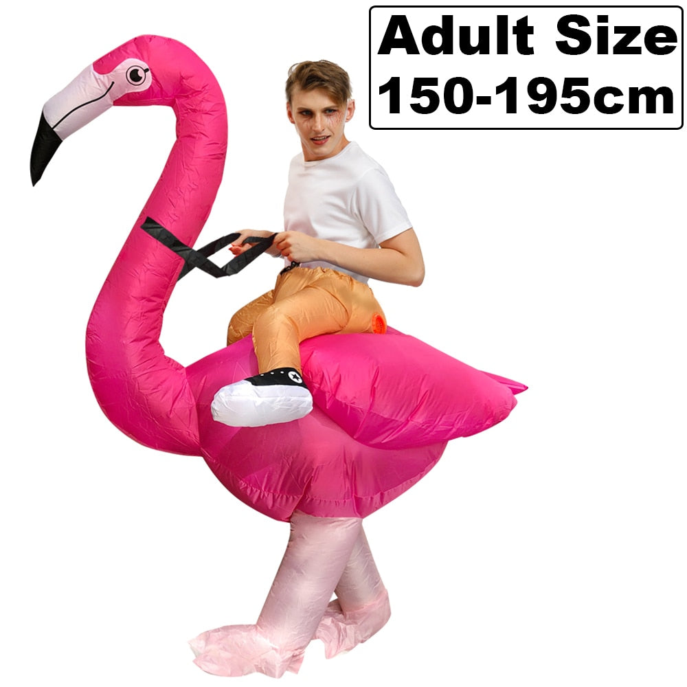 HOT Anime Dinosaur Inflatable Costume Party Mascot Alien Costumes Suit Disfraz Cosplay Halloween Costumes For Adult Kids Dress