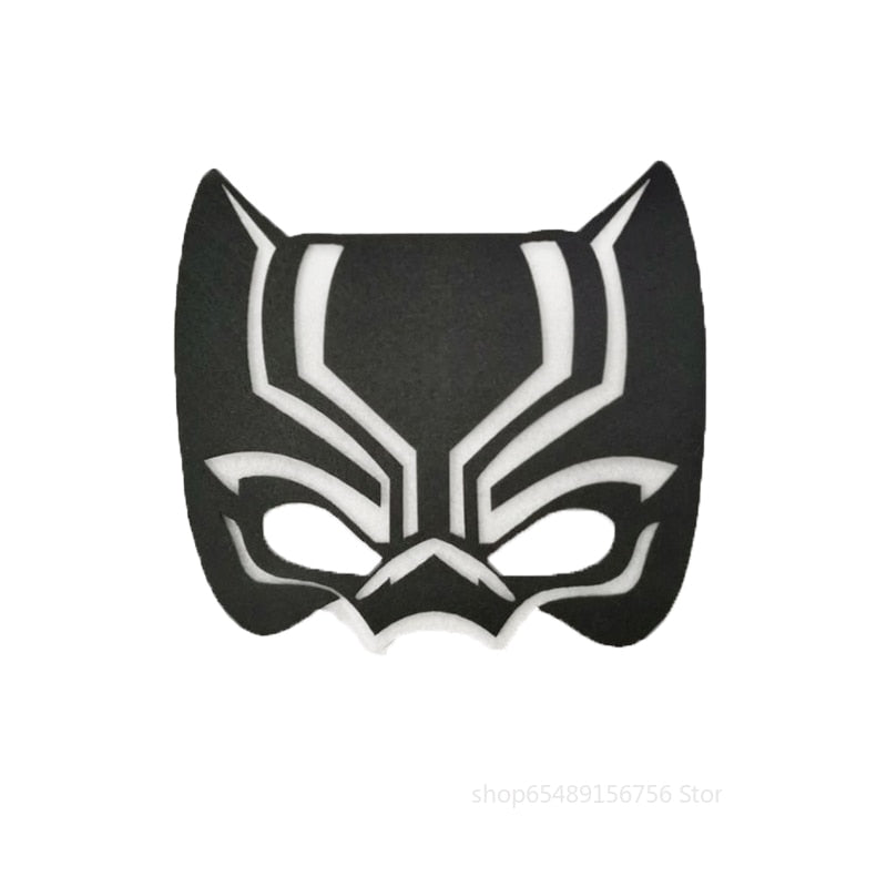 Christmas Superhero Mask Cosplay Halloween Kids Adult Carnival Party Masks Props Children's Birthday Felt Masks Masquerade Gifts