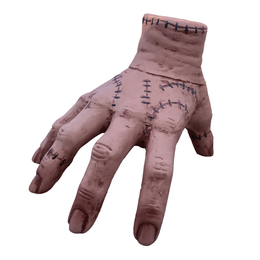 Horror Wednesday Thing Hand From Addams Family Cosplay Latex Figurine Home Decor Desktop Crafts Halloween Party Costume Prop