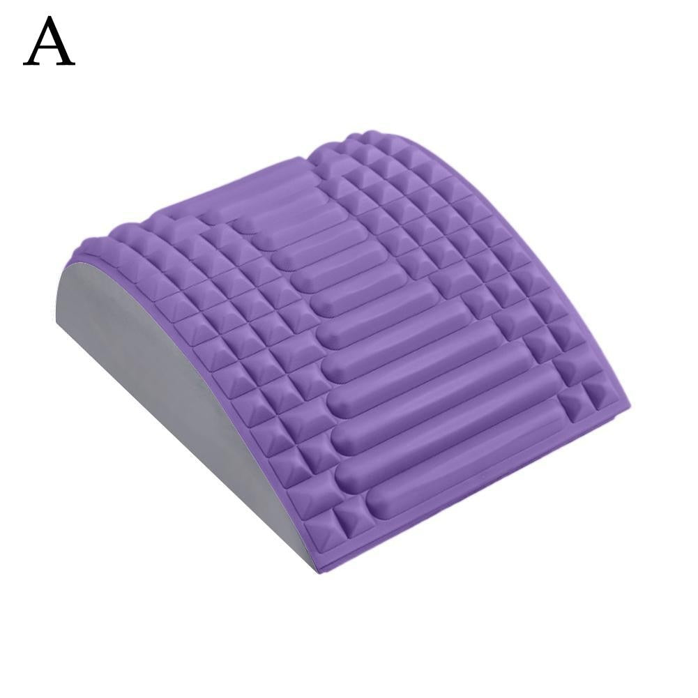 Multifunctional Neck Back Stretcher Relax Muscles Relieve Back Pain Pressure Back Stretch Pillow Lumbar Back Support Massager