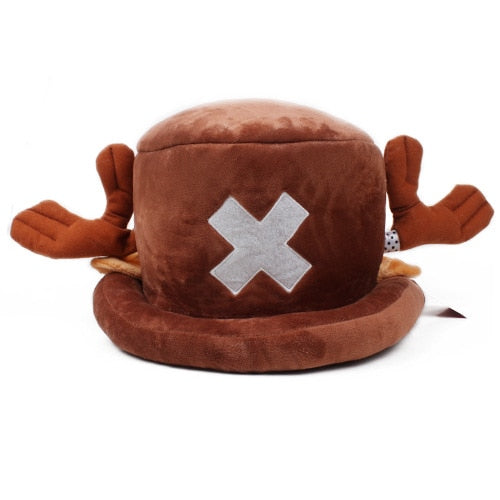 Cute Japanese Anime Hat Cap Tony Chopper Cosplay Plush Cap Hat Halloween Cartoon Hats & Caps JHD10020