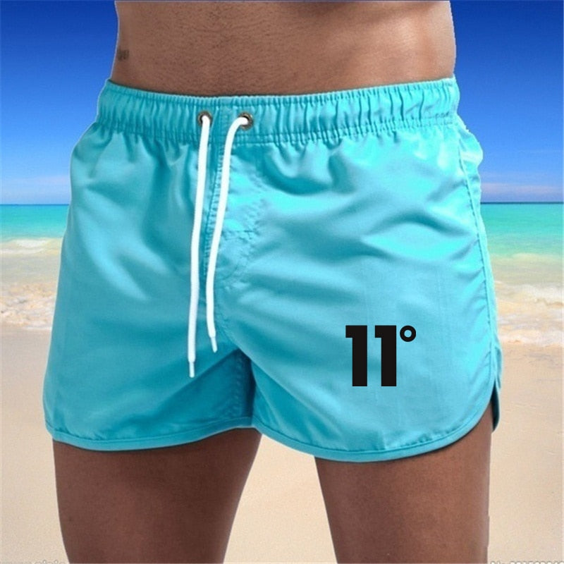 Mens Swimwear Brief Quick Dry Beach Shorts Sexy Swimsuit Summer Swimming Trunks For Bathing Casual Pants Sunga Surf Volleybal