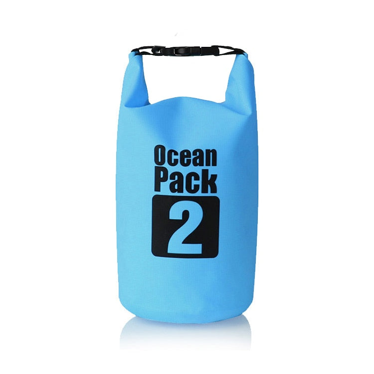 2L Waterproof Water Resistant Dry Bag Sack Storage Pack Pouch Swimming Outdoor Kayaking Canoeing River Trekking Boating