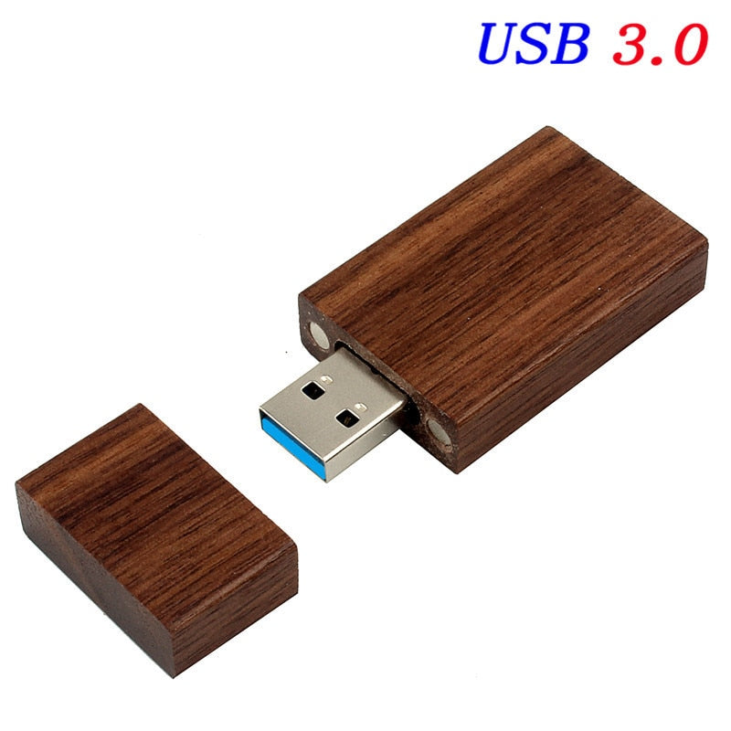 SHANDIAN Wood Album Style High Speed USB 3.0 4GB 8GB 16GB Fashion Gift 32GB 64GB USB+BOX Wedding Photography Free Custom LOGO