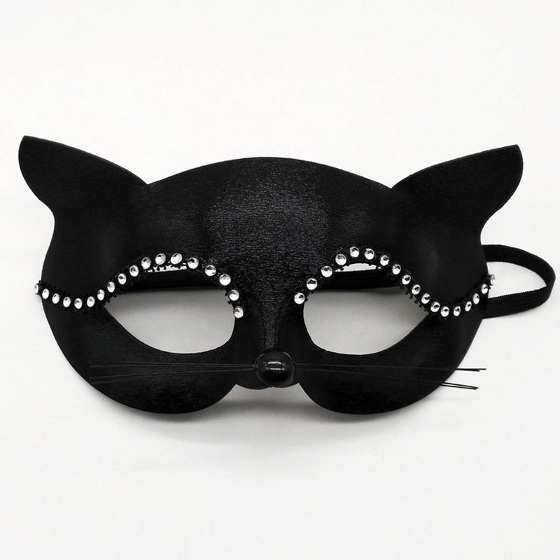 Halloween Cosplay Fox Mask Lace Sexy Eye Mask Animal Mask Half Face Erotic Lace Cat Mask Women Sex Toys For Couple Squid Game
