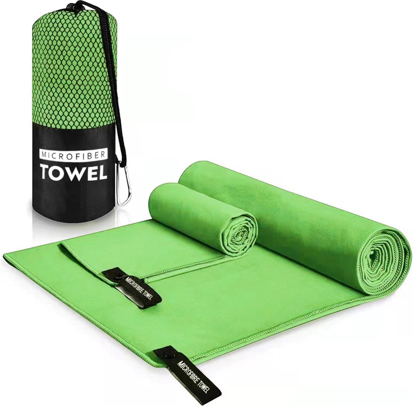 Quick Drying Microfiber Towel for Sport Super Absorbent Bath Beach Towel Portable Gym Towel for Swimming Running Yoga Golf Towel