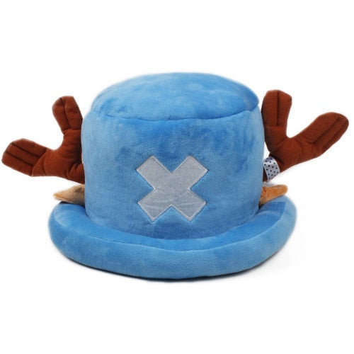 Cute Japanese Anime Hat Cap Tony Chopper Cosplay Plush Cap Hat Halloween Cartoon Hats & Caps JHD10020