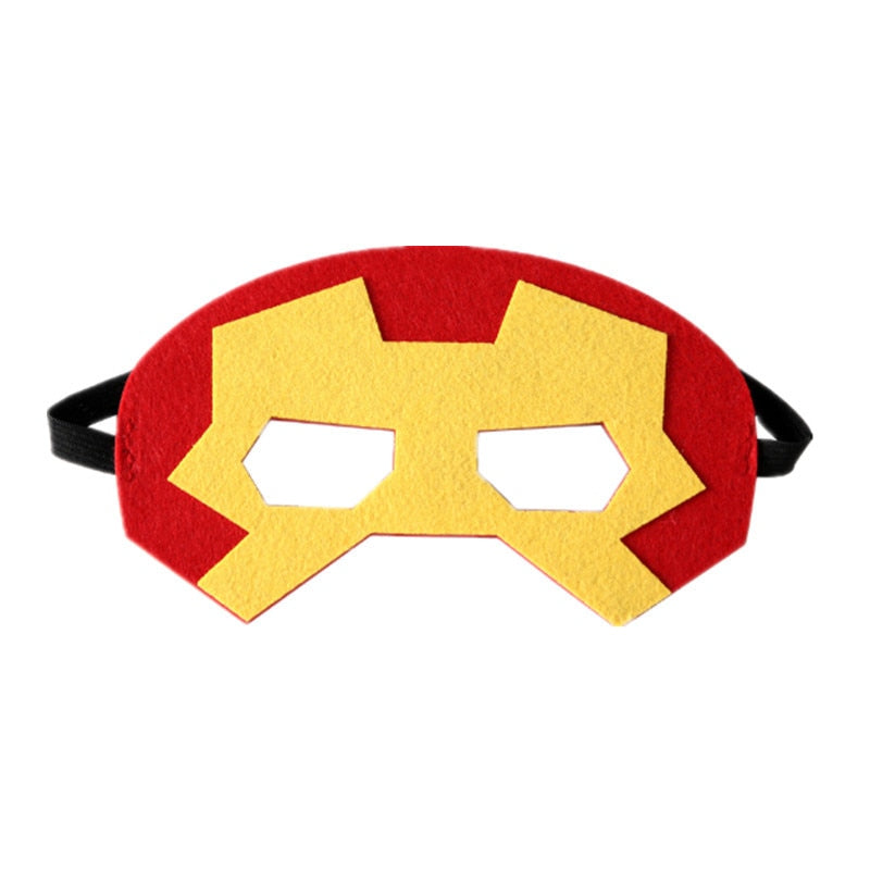Mavel Spiderman Halloween Masks Children's Anime Figure Spider-Man Birthday Party Dress Up Cosplay Superhero Mask Prop Kids Toys