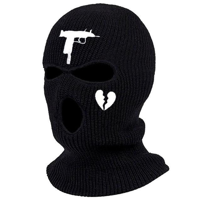 Men Balaclava Mask Hat Winter Warm Windproof Knit Beanies Bonnet Unisex Caps Women Sports Halloween Party Gifts Ski Accesorios